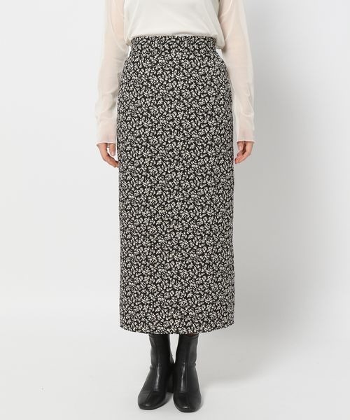 LOWRYS FARM（ローリーズファーム）の「コバナタイトスカート　166350（スカート・レディース・ブラック/ブラウン/アイボリー・FREE）」の6枚目の写真