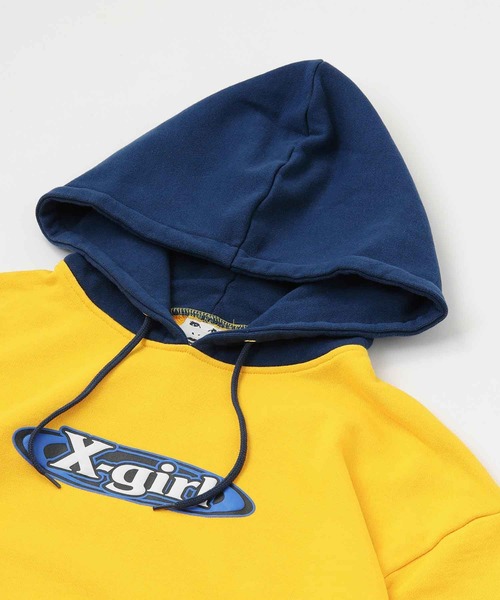 FOAM PRINT OVAL LOGO SWEAT HOODIE