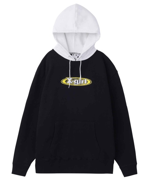 FOAM PRINT OVAL LOGO SWEAT HOODIE