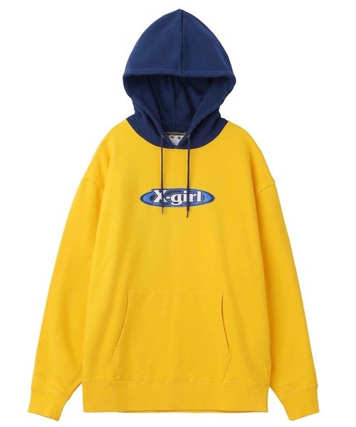 FOAM PRINT OVAL LOGO SWEAT HOODIE