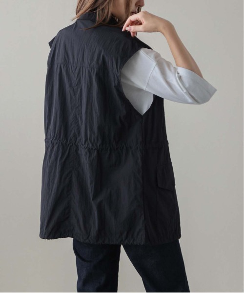 SUGAR BISKET（シュガービスケット）の「ハイネックミリタリーベスト（ベスト・レディース・ブラック/カーキ/アイボリー・フリー）」の16枚目の写真