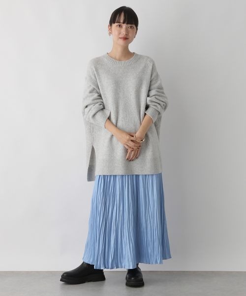 LOWRYS FARM(ローリーズファーム)の「コーティングワッシャースカート 167439(スカート・レディース・ブラック/ベージュ/ブルー・FREE)」の6枚目の写真