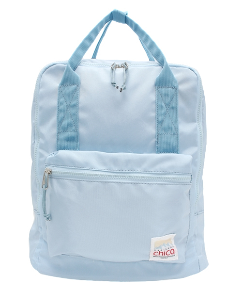 OUTLET（アウトレット）の「【who's who Chico】ナイロン2WAYトートBAG（トートバッグ・レディース・ベージュ/ブルー・FREE）」の2枚目の写真