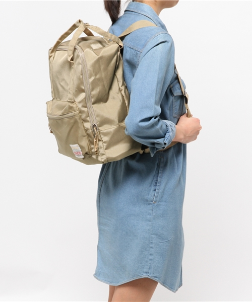OUTLET（アウトレット）の「【who's who Chico】ナイロン2WAYトートBAG（トートバッグ・レディース・ベージュ/ブルー・FREE）」の15枚目の写真