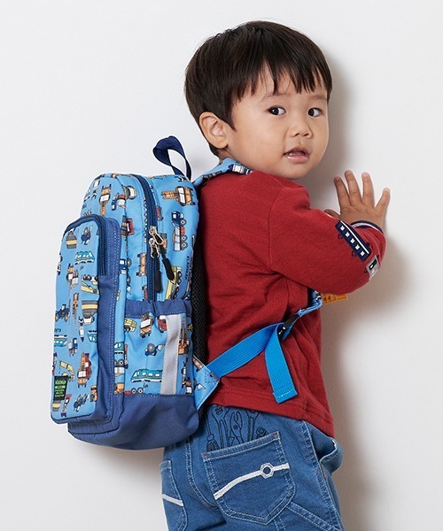 kladskap（クレードスコープ）の「電車接結長袖Tシャツ（Tシャツ/カットソー・キッズ・レッド/マスタード・110cm/100cm/90cm/120cm/80ｃｍ）」の16枚目の写真