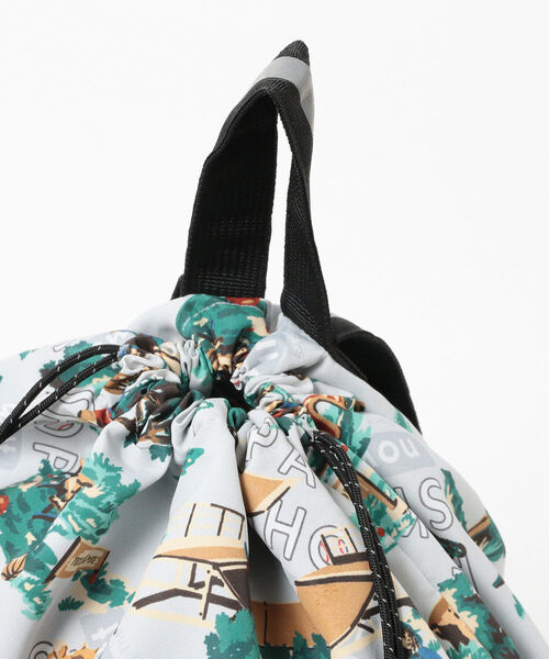 こども ビームス（コドモビームス）の「nowartt × THE PARK SHOP / ナップサック 22（バックパック/リュック・キッズ・グレー/ネイビー・ONE SIZE）」の12枚目の写真