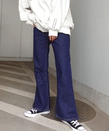 CORNERS | デニムフレアーパンツ(デニムパンツ)