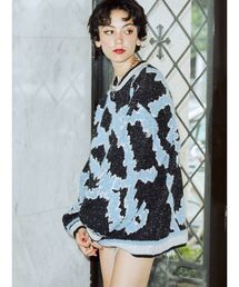 jouetie | クレイジージャカードニット(ニット/セーター)