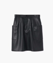 To b. by agnes b. | WJ10 JUPE フェイクレザーミニスカート(スカート)