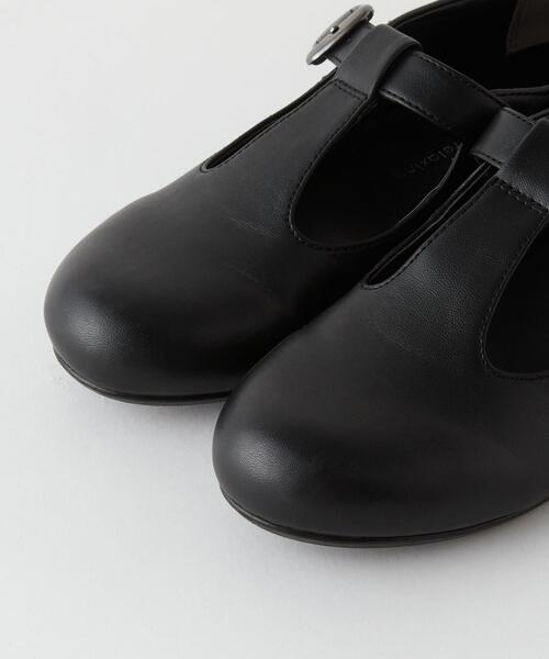 green label relaxing（グリーンレーベルリラクシング）の「Tストラップ フラットシューズ16.5-23cm（ドレスシューズ・キッズ・ブラック・17cm/18cm/19cm/20cm/21cm/22cm/23cm）」の5枚目の写真