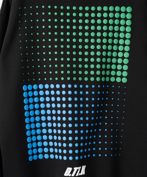 D.TT.K(ディティーティーケー)の「D.TT.K WINDOW HOODIE 発泡プリント グラフィック オーバーサイズ パーカー(パーカー・メンズ・ブラック/チャコールグレー・MEDIUM/LARGE/X-LARGE)」の13枚目の写真