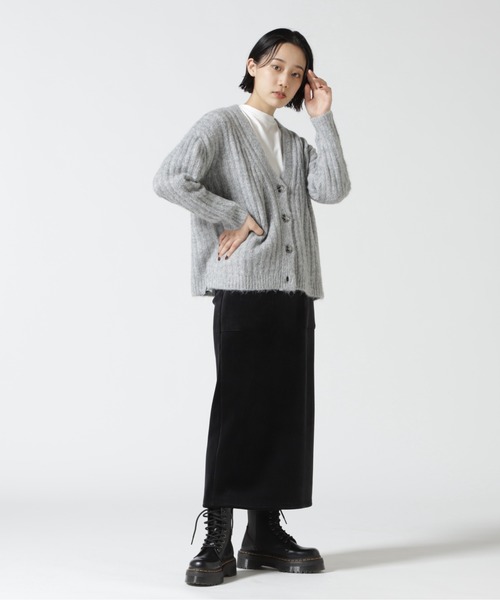 DENHAM（デンハム）の「DENHAM/デンハム/ALEXIS CARDIGAN AS（カーディガン/ボレロ・レディース・グレー・M/S）」の8枚目の写真