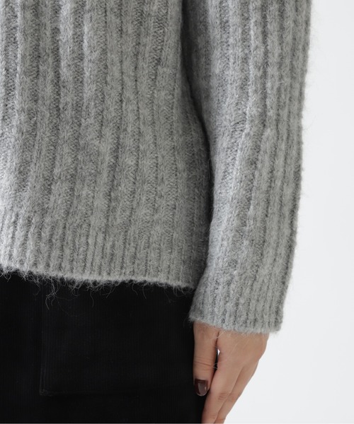 DENHAM（デンハム）の「DENHAM/デンハム/ALEXIS CARDIGAN AS（カーディガン/ボレロ・レディース・グレー・M/S）」の7枚目の写真