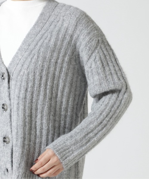 DENHAM（デンハム）の「DENHAM/デンハム/ALEXIS CARDIGAN AS（カーディガン/ボレロ・レディース・グレー・M/S）」の6枚目の写真