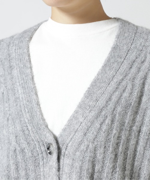 DENHAM（デンハム）の「DENHAM/デンハム/ALEXIS CARDIGAN AS（カーディガン/ボレロ・レディース・グレー・M/S）」の5枚目の写真