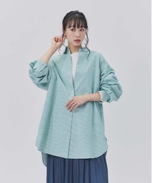 BACK NUMBER | 【BACK NUMBER】カラーストライプビッグシャツ(シャツ/ブラウス)