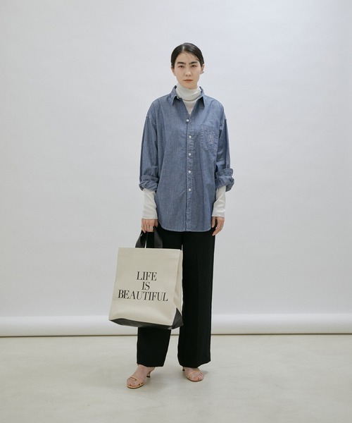 【☺︎様】アパルトモン Americana シャンブレーシャツ L'Appartement アパルトモン Americana シャンブレーシャツ