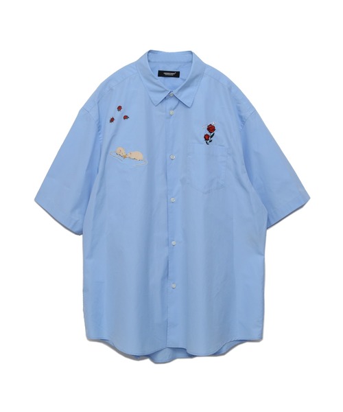 UNDERCOVER（アンダーカバー）の「UC1C4406-1（シャツ/ブラウス・メンズ・ブラック/ホワイト/ライトブルー・3/4）」の3枚目の写真