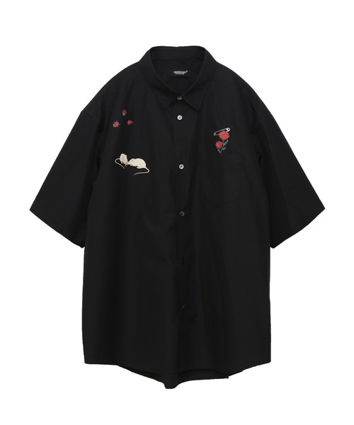 UNDERCOVER（アンダーカバー）の「UC1C4406-1（シャツ/ブラウス・メンズ・ブラック/ホワイト/ライトブルー・3/4）」の2枚目の写真