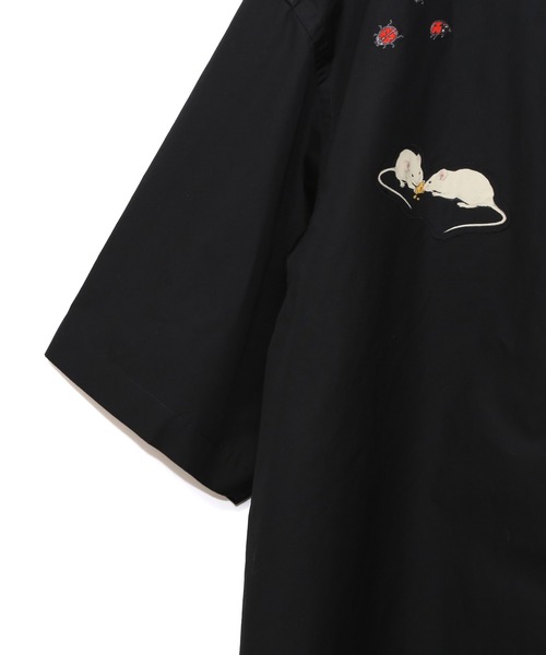 UNDERCOVER（アンダーカバー）の「UC1C4406-1（シャツ/ブラウス・メンズ・ブラック/ホワイト/ライトブルー・3/4）」の8枚目の写真