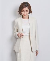 UNITED ARROWS | スラブ ノーラペル ジャケット(ノーカラージャケット)