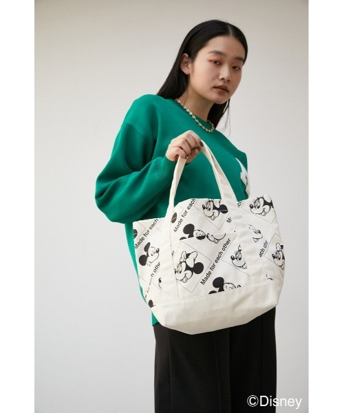 セール】AJUGA.xAZUL CANVAS BAG(MICKEY)/AJUGA.xAZUL