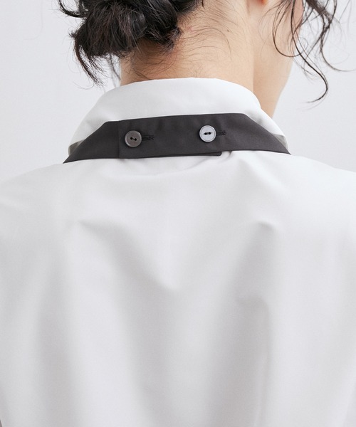 ADAM ET ROPE'（アダムエロペ）の「〈SETアイテム〉ビスチェセットシャツ（シャツ/ブラウス・レディース・ベージュ/ホワイト・FREE）」の12枚目の写真