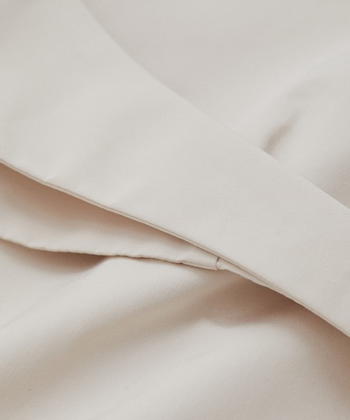 ADAM ET ROPE'（アダムエロペ）の「〈SETアイテム〉ビスチェセットシャツ（シャツ/ブラウス・レディース・ベージュ/ホワイト・FREE）」の18枚目の写真