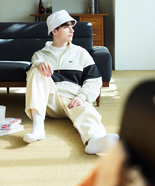 TOWNCRAFT（タウンクラフト）の「TOWN CRAFT/タウンクラフト 別注 イージーパンツ/デニム/EASY PANTS DENIM（デニムパンツ・メンズ・ネイビー/オフホワイト/ブルー・MEDIUM/LARGE/SMALL）」の11枚目の写真