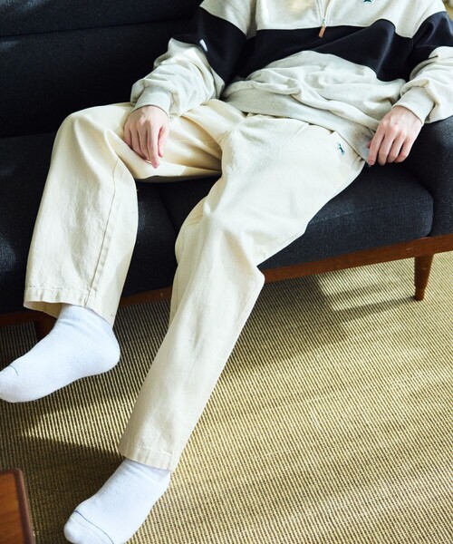 TOWNCRAFT（タウンクラフト）の「TOWN CRAFT/タウンクラフト 別注 イージーパンツ/デニム/EASY PANTS DENIM（デニムパンツ・メンズ・ネイビー/オフホワイト/ブルー・MEDIUM/LARGE/SMALL）」の12枚目の写真