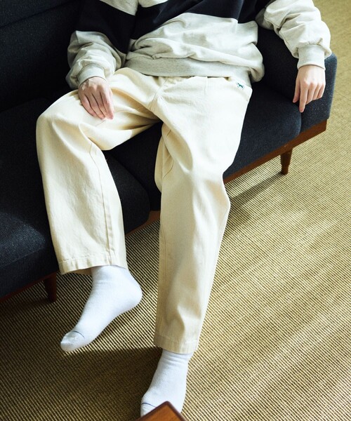 TOWNCRAFT（タウンクラフト）の「TOWN CRAFT/タウンクラフト 別注 イージーパンツ/デニム/EASY PANTS DENIM（デニムパンツ・メンズ・ネイビー/オフホワイト/ブルー・MEDIUM/LARGE/SMALL）」の14枚目の写真