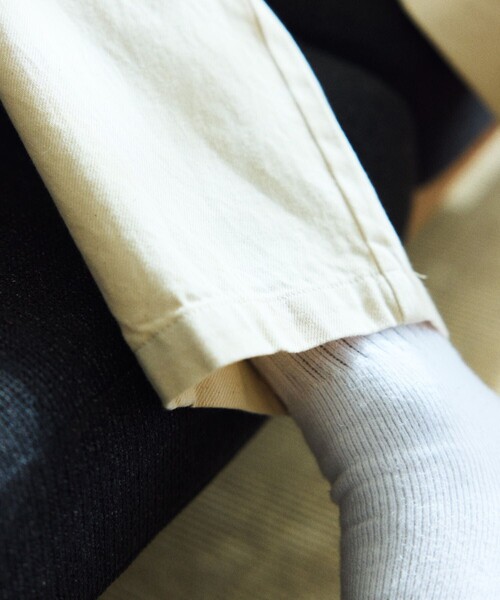 TOWNCRAFT（タウンクラフト）の「TOWN CRAFT/タウンクラフト 別注 イージーパンツ/デニム/EASY PANTS DENIM（デニムパンツ・メンズ・ネイビー/オフホワイト/ブルー・MEDIUM/LARGE/SMALL）」の16枚目の写真