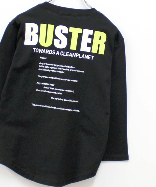 THE CASUAL(カジュアル)の「プリント長袖Tシャツ ゆるロンT(Tシャツ/カットソー・キッズ・ブラック系3/杢グレー/ブラック系2/ラベンダー/オフホワイト/ダークグリーン/ホワイト系3/ベージュ/ホワイト系2/ダークグリーン系1/チャコール/ネイビー/ホワイト系1/グレー系1/ブラック/ブラック系1・160cm/130cm/110cm/120cm/140cm/150cm)」の9枚目の写真