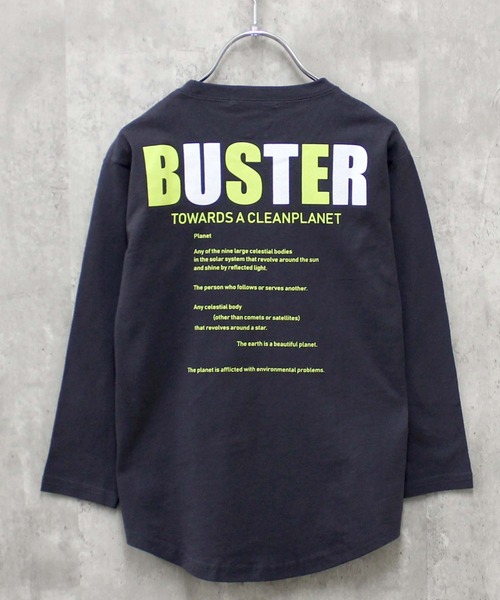 THE CASUAL(カジュアル)の「プリント長袖Tシャツ ゆるロンT(Tシャツ/カットソー・キッズ・ブラック系3/杢グレー/ブラック系2/ラベンダー/オフホワイト/ダークグリーン/ホワイト系3/ベージュ/ホワイト系2/ダークグリーン系1/チャコール/ネイビー/ホワイト系1/グレー系1/ブラック/ブラック系1・160cm/130cm/110cm/120cm/140cm/150cm)」の12枚目の写真