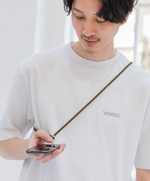 GLOBAL WORK(グローバルワーク)の「スマホショルダー/190565(スマホグッズ・レディース・ネイビー/ベージュ/ダークグレー/カーキ/ブラウン/ブラック/グレー/パープル系その他2/ブラック系その他/ブルー/ラベンダー/グレー系その他3/ピンク/グリーン/アイボリー/グレー系その他6・FREE)」の10枚目の写真