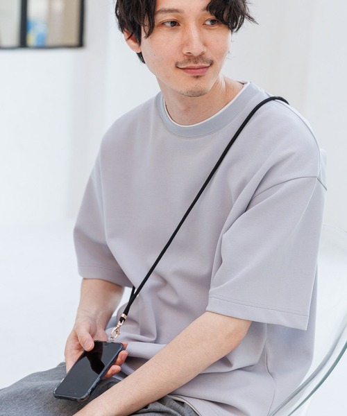 GLOBAL WORK(グローバルワーク)の「スマホショルダー/190565(スマホグッズ・レディース・ネイビー/ベージュ/ダークグレー/カーキ/ブラウン/ブラック/グレー/パープル系その他2/ブラック系その他/ブルー/ラベンダー/グレー系その他3/ピンク/グリーン/アイボリー/グレー系その他6・FREE)」の3枚目の写真