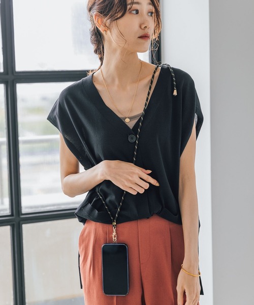 GLOBAL WORK(グローバルワーク)の「スマホショルダー/190565(スマホグッズ・レディース・ネイビー/ベージュ/ダークグレー/カーキ/ブラウン/ブラック/グレー/パープル系その他2/ブラック系その他/ブルー/ラベンダー/グレー系その他3/ピンク/グリーン/アイボリー/グレー系その他6・FREE)」の18枚目の写真