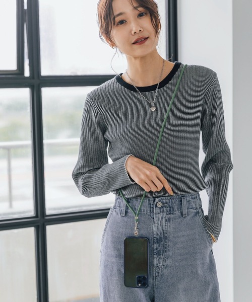 GLOBAL WORK(グローバルワーク)の「スマホショルダー/190565(スマホグッズ・レディース・ネイビー/ベージュ/ダークグレー/カーキ/ブラウン/ブラック/グレー/パープル系その他2/ブラック系その他/ブルー/ラベンダー/グレー系その他3/ピンク/グリーン/アイボリー/グレー系その他6・FREE)」の19枚目の写真