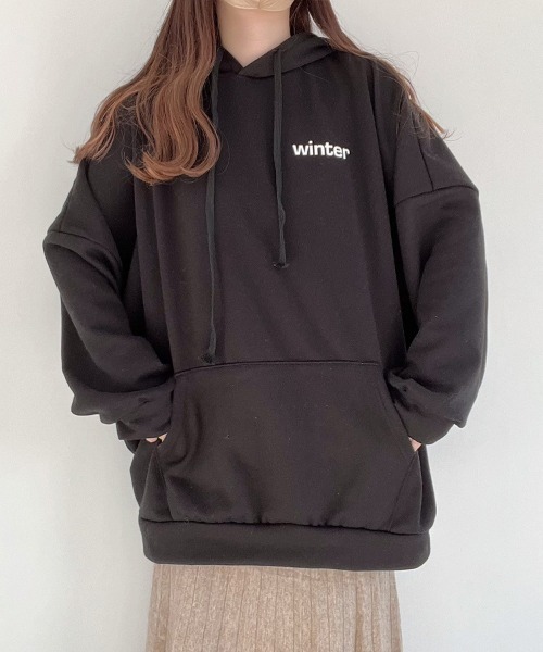 Nana(ナナ)（ナナ）の「ビッグパーカー（パーカー・レディース・ブルー/ブラック・FREE）」の5枚目の写真