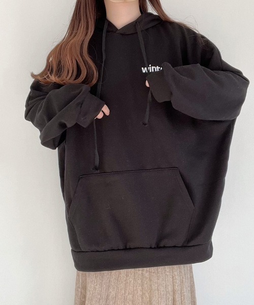 Nana(ナナ)（ナナ）の「ビッグパーカー（パーカー・レディース・ブルー/ブラック・FREE）」の6枚目の写真