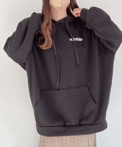 Nana(ナナ)（ナナ）の「ビッグパーカー（パーカー・レディース・ブルー/ブラック・FREE）」の7枚目の写真