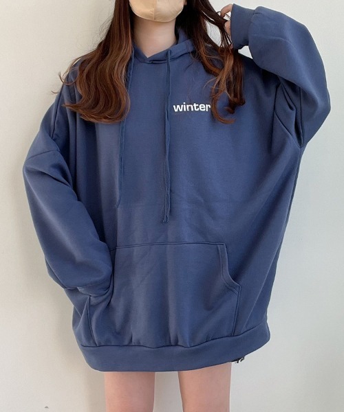Nana(ナナ)（ナナ）の「ビッグパーカー（パーカー・レディース・ブルー/ブラック・FREE）」の11枚目の写真
