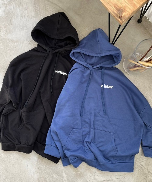 Nana(ナナ)（ナナ）の「ビッグパーカー（パーカー・レディース・ブルー/ブラック・FREE）」の17枚目の写真