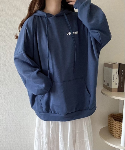 Nana(ナナ)（ナナ）の「ビッグパーカー（パーカー・レディース・ブルー/ブラック・FREE）」の16枚目の写真