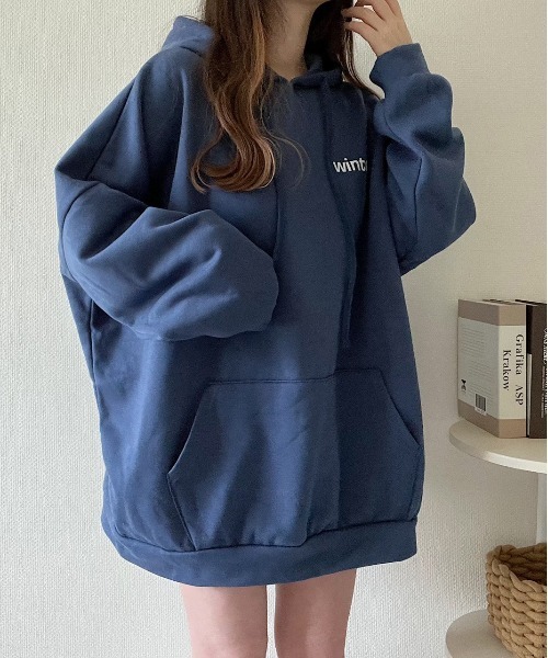 Nana(ナナ)（ナナ）の「ビッグパーカー（パーカー・レディース・ブルー/ブラック・FREE）」の12枚目の写真