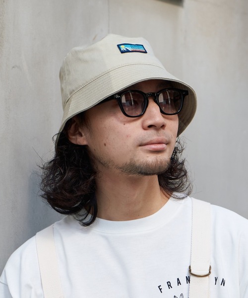 Franklin Climbing（フランクリンクライミング）の「【Franklin Climbing】ツイルロゴバケットハット（ハット・レディース・ブラック/ベージュ/バイオレット・ONE SIZE）」の5枚目の写真