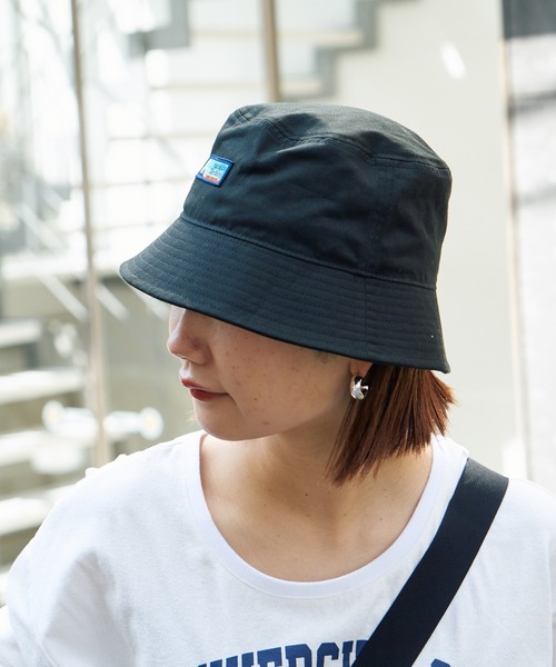 Franklin Climbing（フランクリンクライミング）の「【Franklin Climbing】ツイルロゴバケットハット（ハット・レディース・ブラック/ベージュ/バイオレット・ONE SIZE）」の4枚目の写真