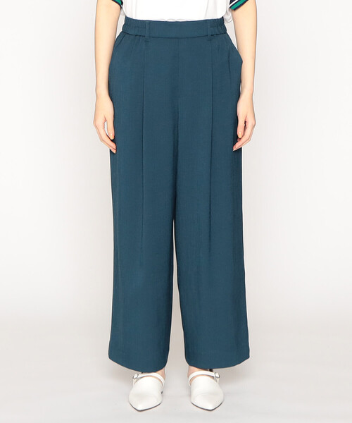 COMME CA MODELS(コムサモデルズ)の「麻調ワイドパンツ(その他パンツ・レディース・ブラック/ターコイズブルー/ベージュ・X-SMALL/SMALL/MEDIUM/LARGE/X-LARGE)」の20枚目の写真