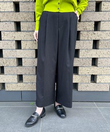 麻調ワイドパンツ