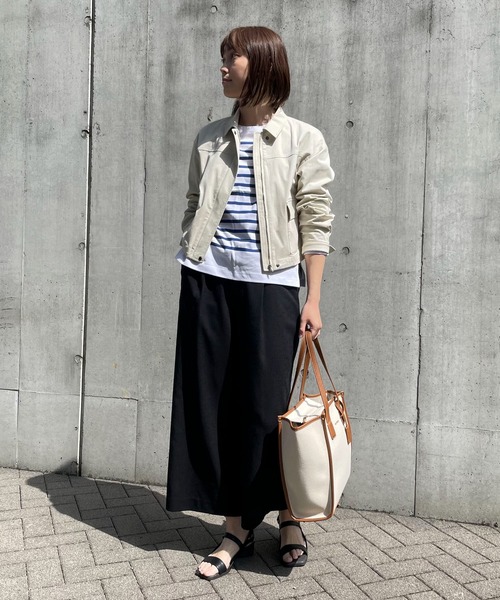 COMME CA MODELS(コムサモデルズ)の「麻調ワイドパンツ(その他パンツ・レディース・ブラック/ターコイズブルー/ベージュ・X-SMALL/SMALL/MEDIUM/LARGE/X-LARGE)」の4枚目の写真